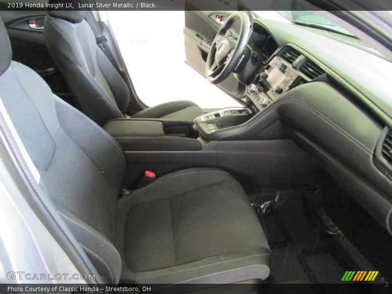 Lunar Silver Metallic / Black 2019 Honda Insight LX
