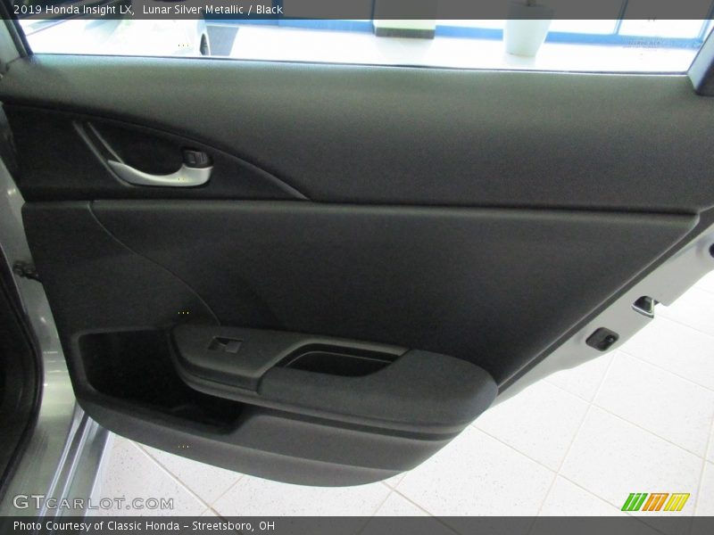 Lunar Silver Metallic / Black 2019 Honda Insight LX