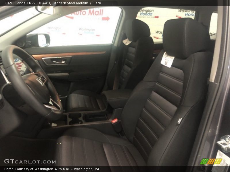Modern Steel Metallic / Black 2020 Honda CR-V EX AWD
