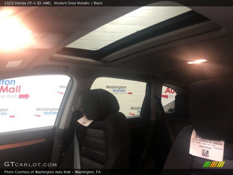 Modern Steel Metallic / Black 2020 Honda CR-V EX AWD