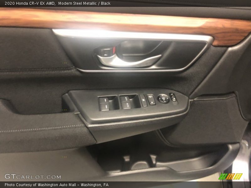 Modern Steel Metallic / Black 2020 Honda CR-V EX AWD