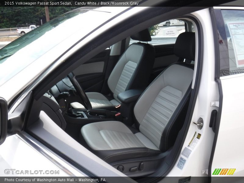  2015 Passat Sport Sedan Black/Moonrock Gray Interior