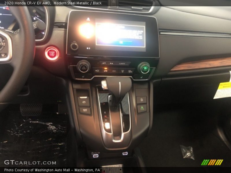 Modern Steel Metallic / Black 2020 Honda CR-V EX AWD