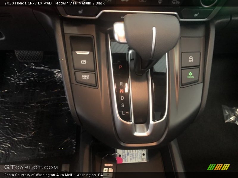 Modern Steel Metallic / Black 2020 Honda CR-V EX AWD