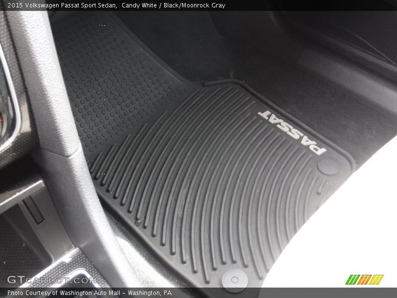 Candy White / Black/Moonrock Gray 2015 Volkswagen Passat Sport Sedan
