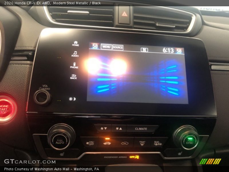 Modern Steel Metallic / Black 2020 Honda CR-V EX AWD