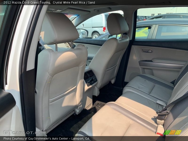 Rear Seat of 2012 CX-9 Grand Touring