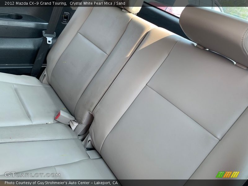 Rear Seat of 2012 CX-9 Grand Touring