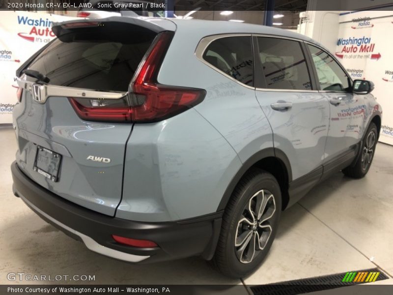 Sonic Gray Pearl / Black 2020 Honda CR-V EX-L AWD