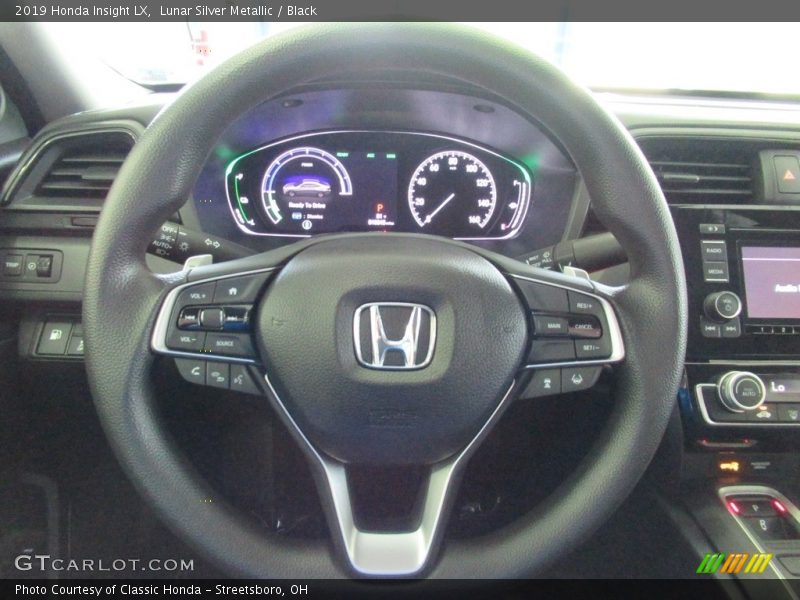 Lunar Silver Metallic / Black 2019 Honda Insight LX