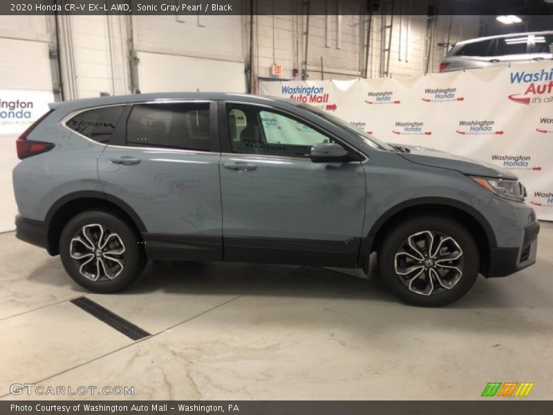 Sonic Gray Pearl / Black 2020 Honda CR-V EX-L AWD