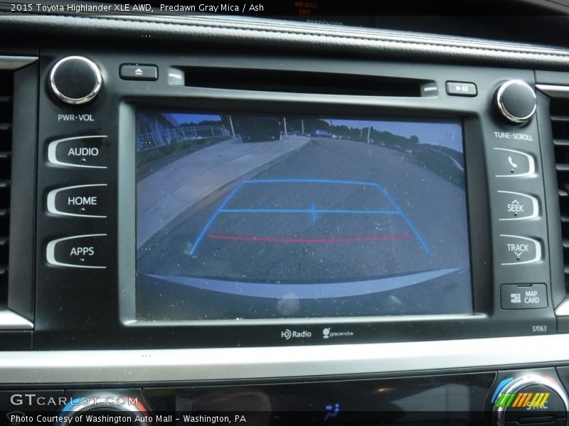 Predawn Gray Mica / Ash 2015 Toyota Highlander XLE AWD