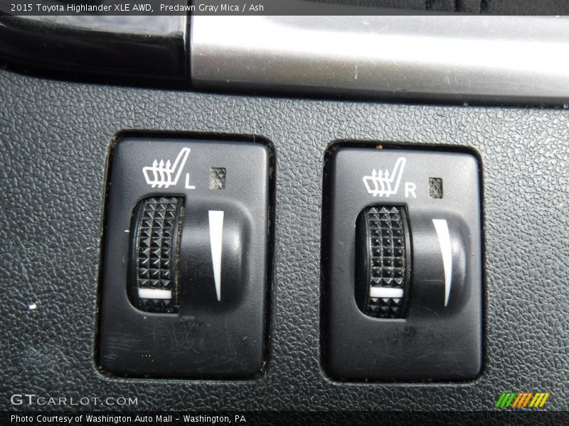 Predawn Gray Mica / Ash 2015 Toyota Highlander XLE AWD