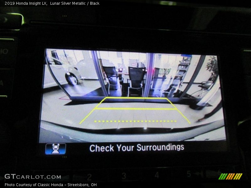 Lunar Silver Metallic / Black 2019 Honda Insight LX