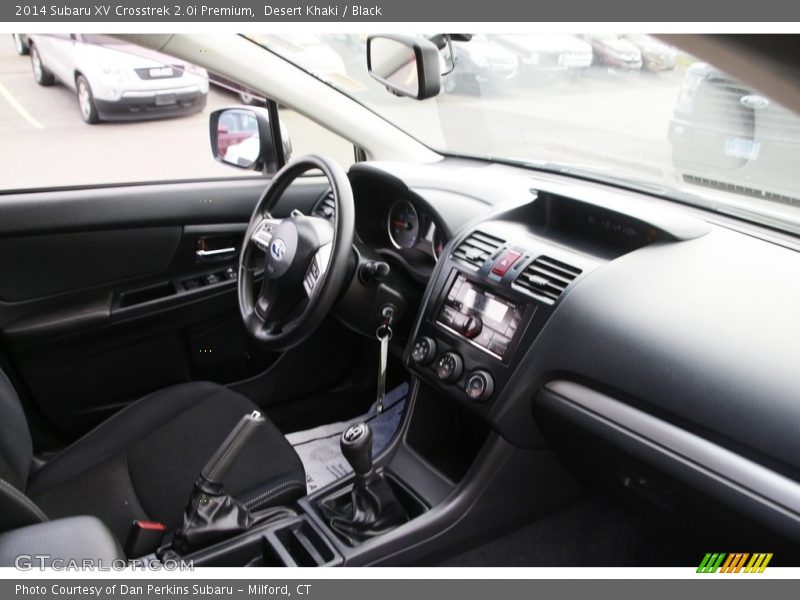 Desert Khaki / Black 2014 Subaru XV Crosstrek 2.0i Premium