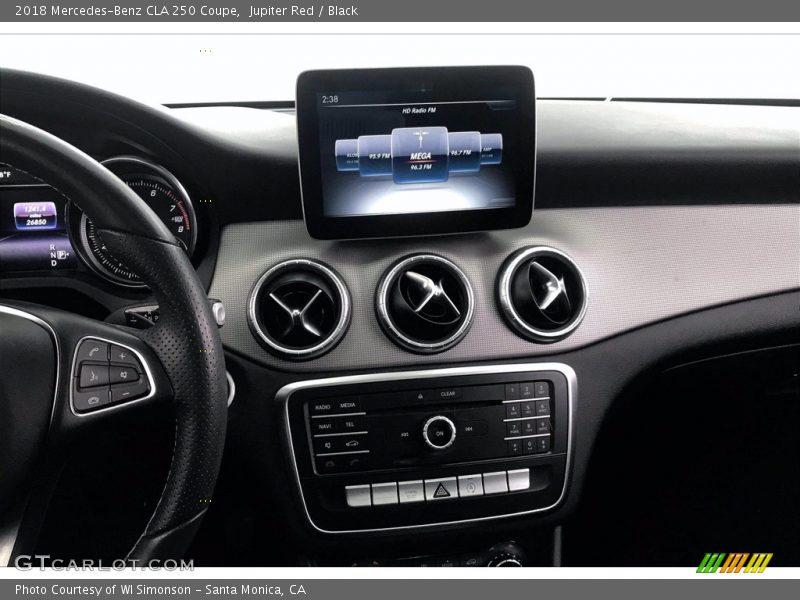 Jupiter Red / Black 2018 Mercedes-Benz CLA 250 Coupe