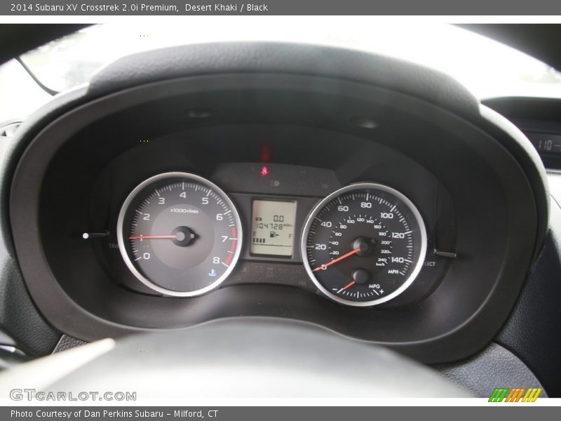 Desert Khaki / Black 2014 Subaru XV Crosstrek 2.0i Premium