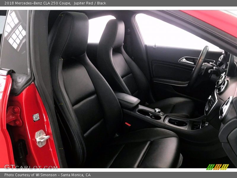 Jupiter Red / Black 2018 Mercedes-Benz CLA 250 Coupe