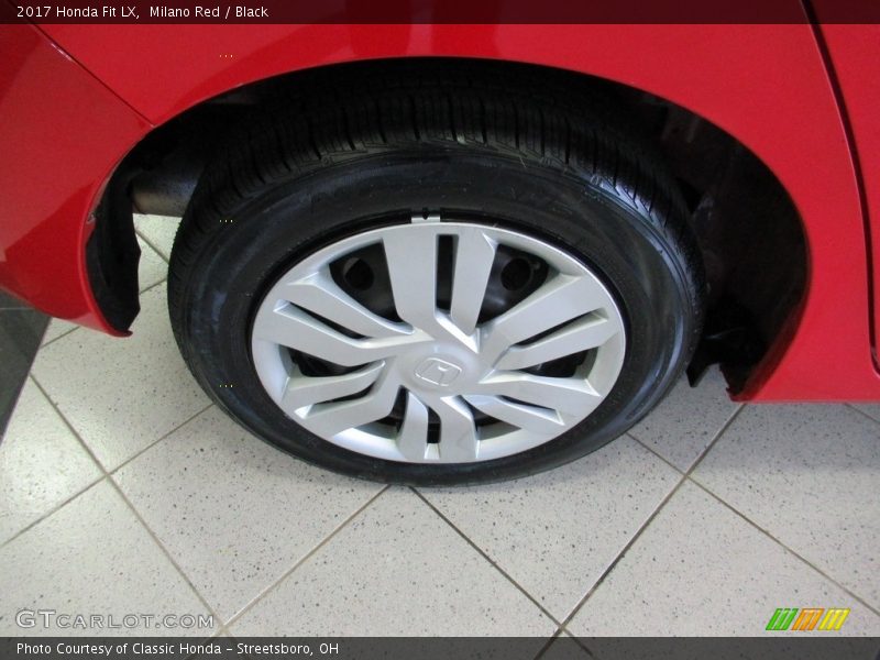Milano Red / Black 2017 Honda Fit LX