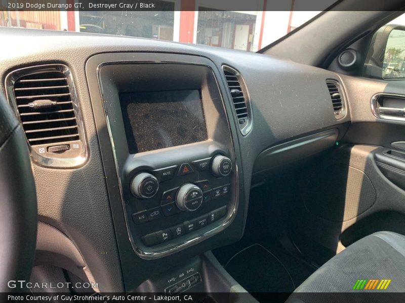 Destroyer Gray / Black 2019 Dodge Durango GT