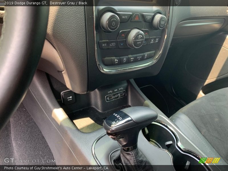 Destroyer Gray / Black 2019 Dodge Durango GT