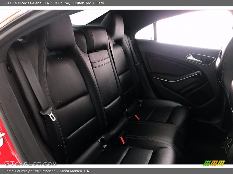 Jupiter Red / Black 2018 Mercedes-Benz CLA 250 Coupe