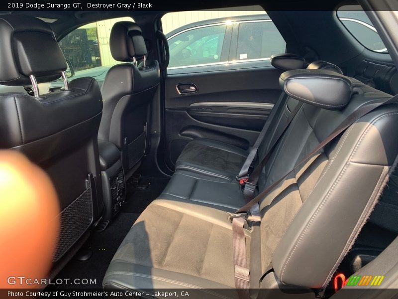 Destroyer Gray / Black 2019 Dodge Durango GT