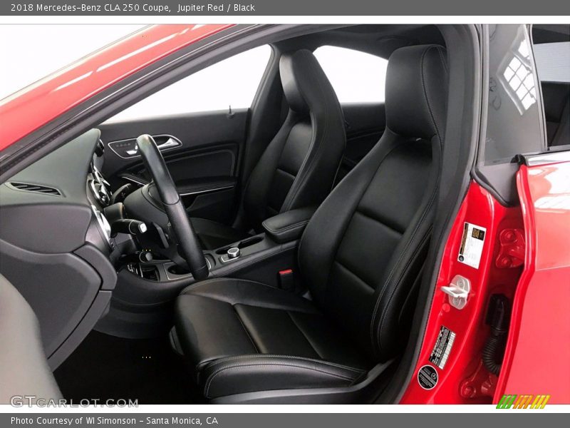 Jupiter Red / Black 2018 Mercedes-Benz CLA 250 Coupe