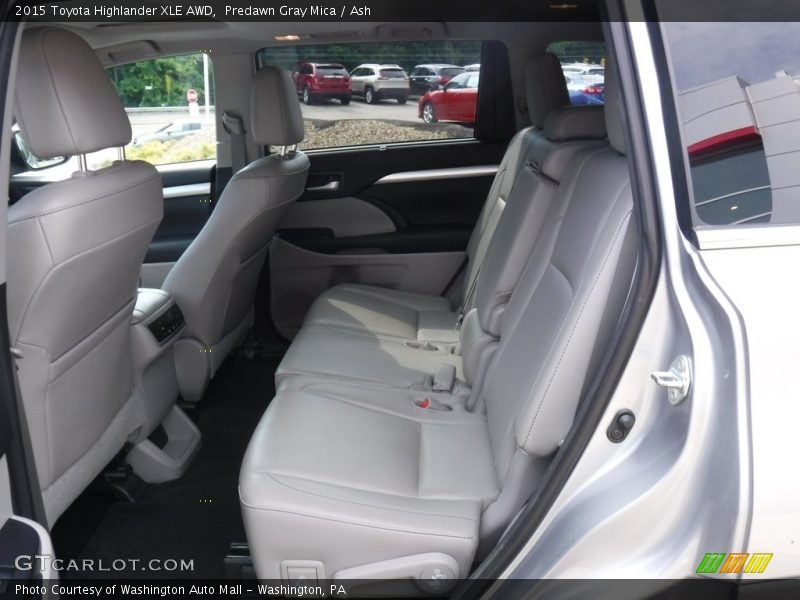 Predawn Gray Mica / Ash 2015 Toyota Highlander XLE AWD