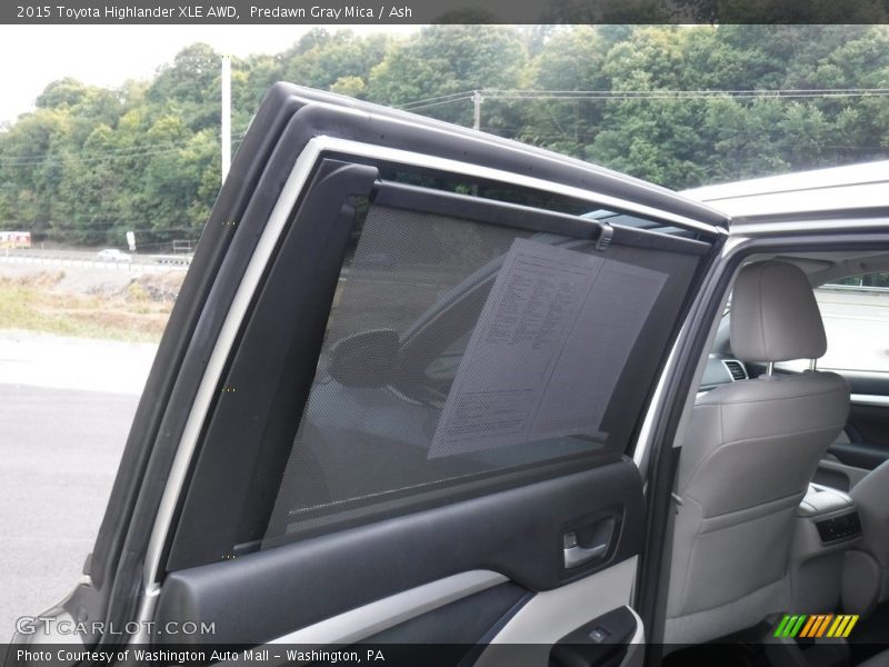 Predawn Gray Mica / Ash 2015 Toyota Highlander XLE AWD