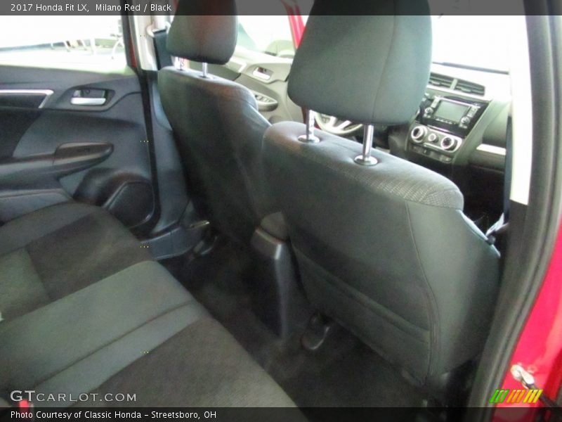 Milano Red / Black 2017 Honda Fit LX