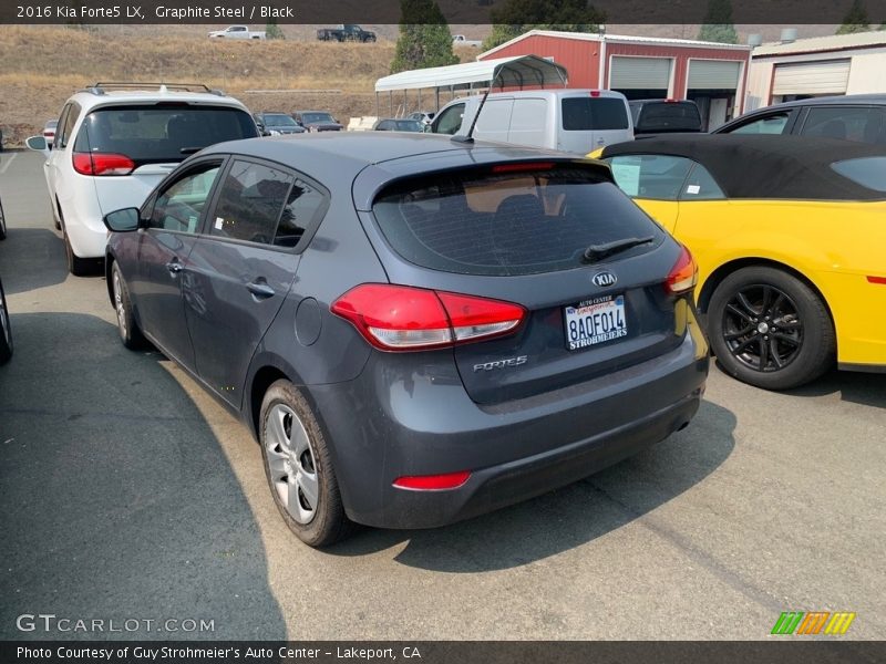 Graphite Steel / Black 2016 Kia Forte5 LX