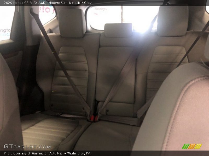 Modern Steel Metallic / Gray 2020 Honda CR-V EX AWD