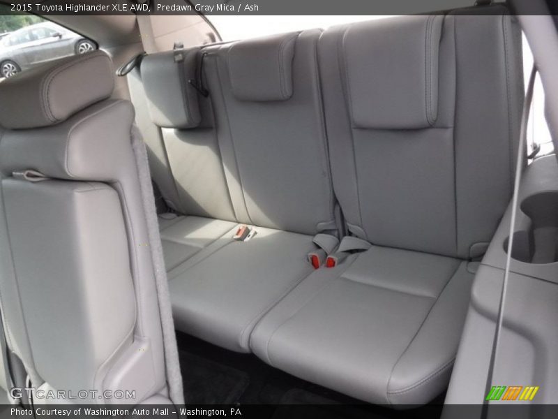 Predawn Gray Mica / Ash 2015 Toyota Highlander XLE AWD
