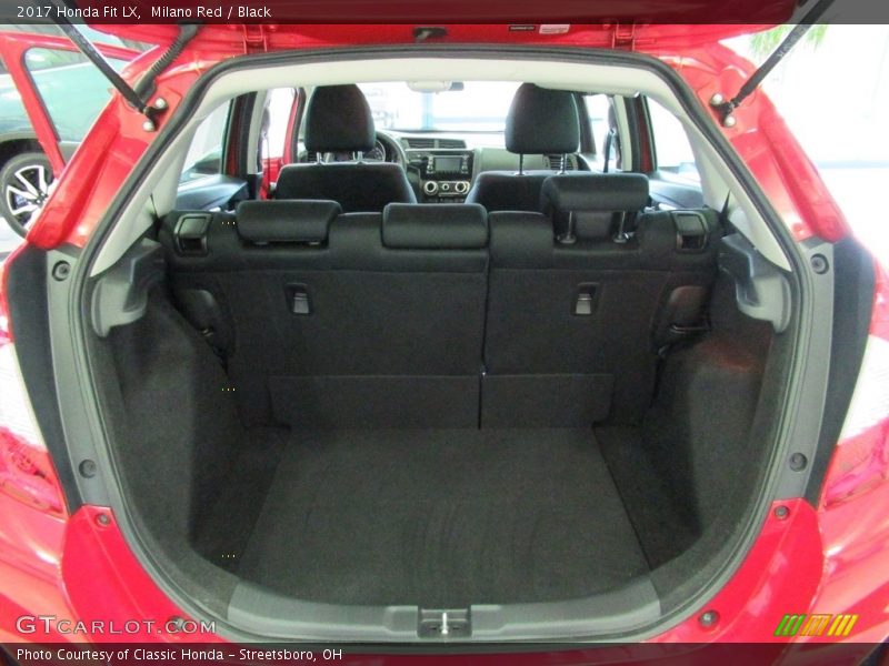 Milano Red / Black 2017 Honda Fit LX