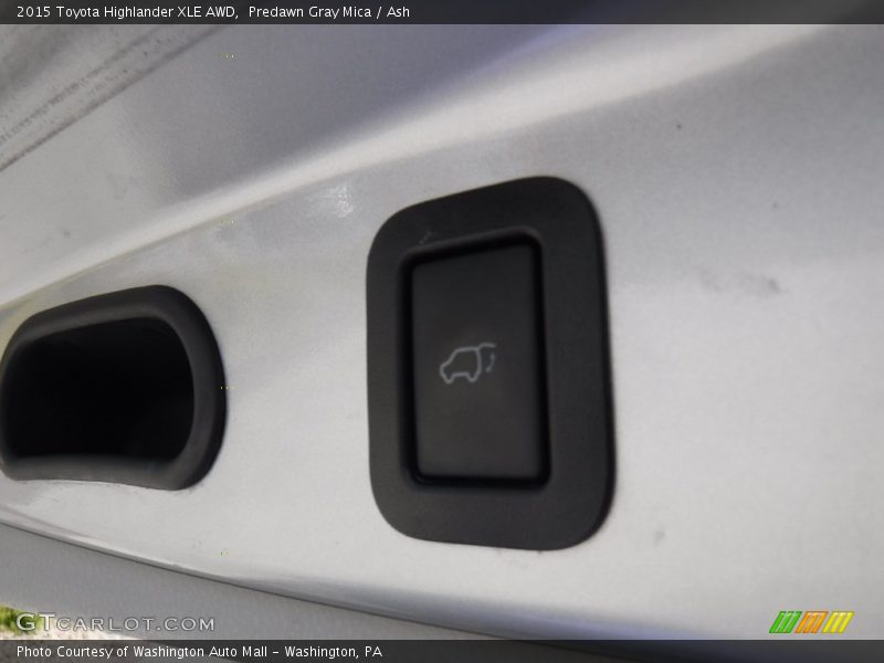 Predawn Gray Mica / Ash 2015 Toyota Highlander XLE AWD
