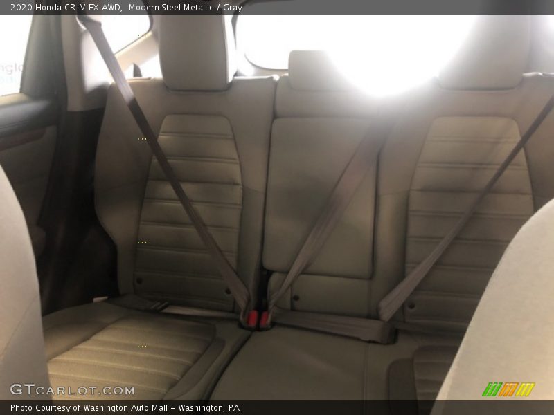 Modern Steel Metallic / Gray 2020 Honda CR-V EX AWD