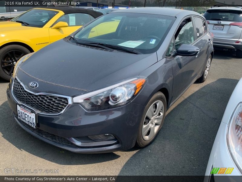 Graphite Steel / Black 2016 Kia Forte5 LX