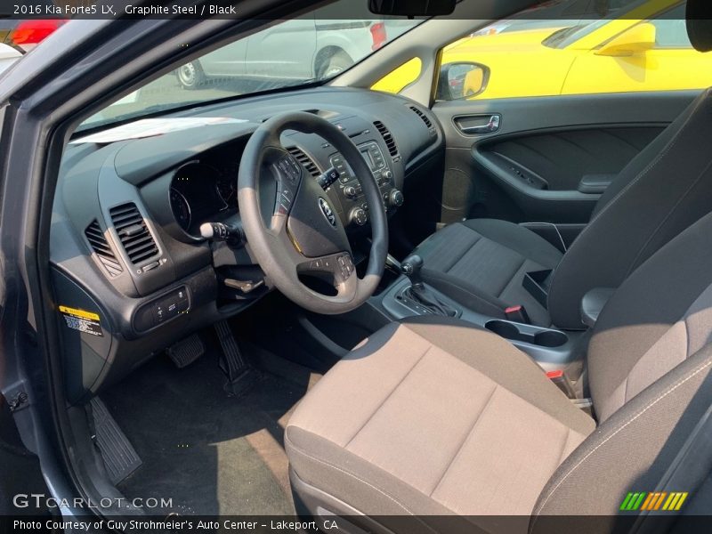 Graphite Steel / Black 2016 Kia Forte5 LX
