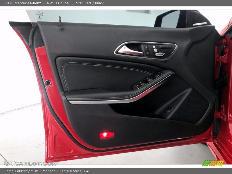 Jupiter Red / Black 2018 Mercedes-Benz CLA 250 Coupe
