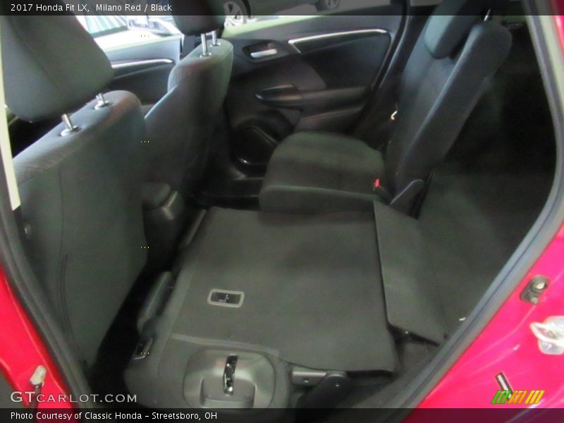 Milano Red / Black 2017 Honda Fit LX