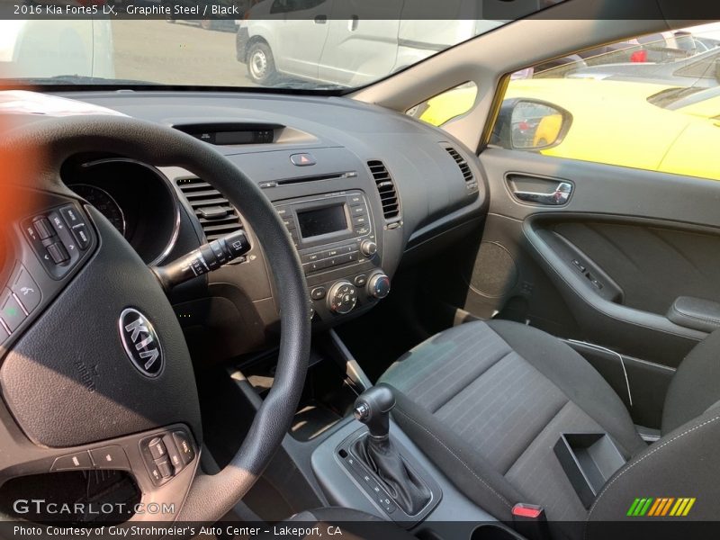 Graphite Steel / Black 2016 Kia Forte5 LX