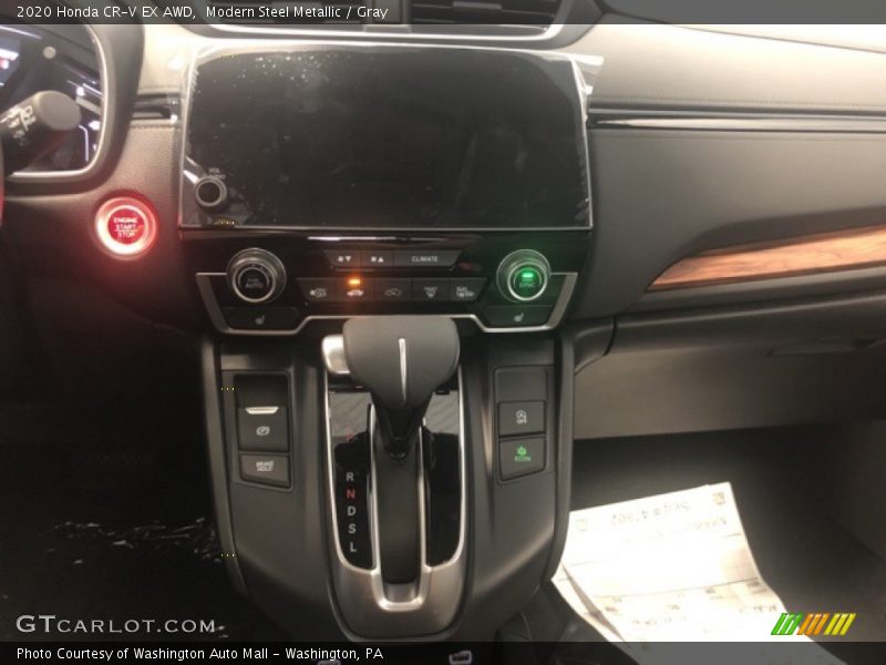 Modern Steel Metallic / Gray 2020 Honda CR-V EX AWD