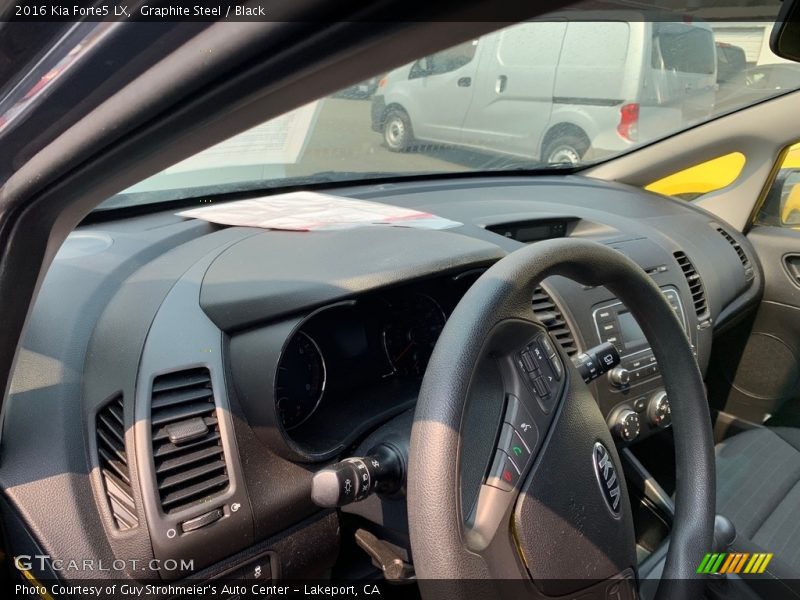 Graphite Steel / Black 2016 Kia Forte5 LX