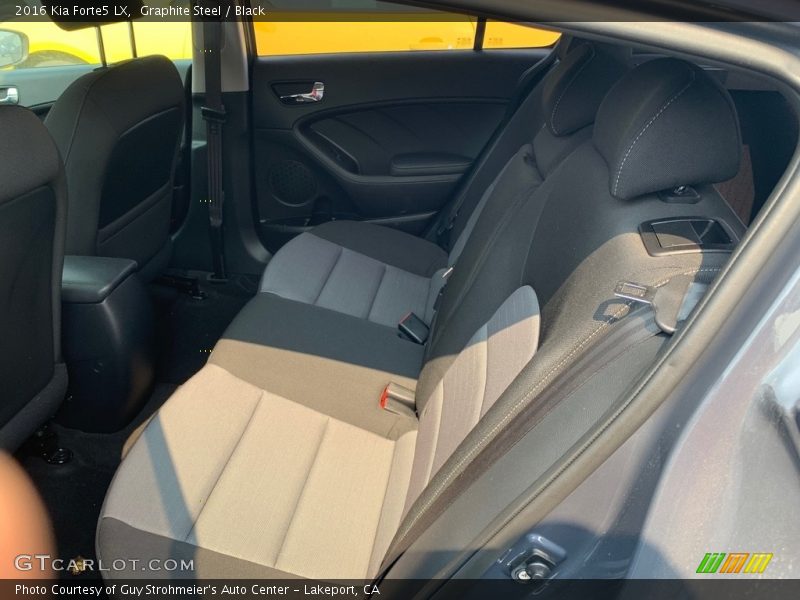 Graphite Steel / Black 2016 Kia Forte5 LX