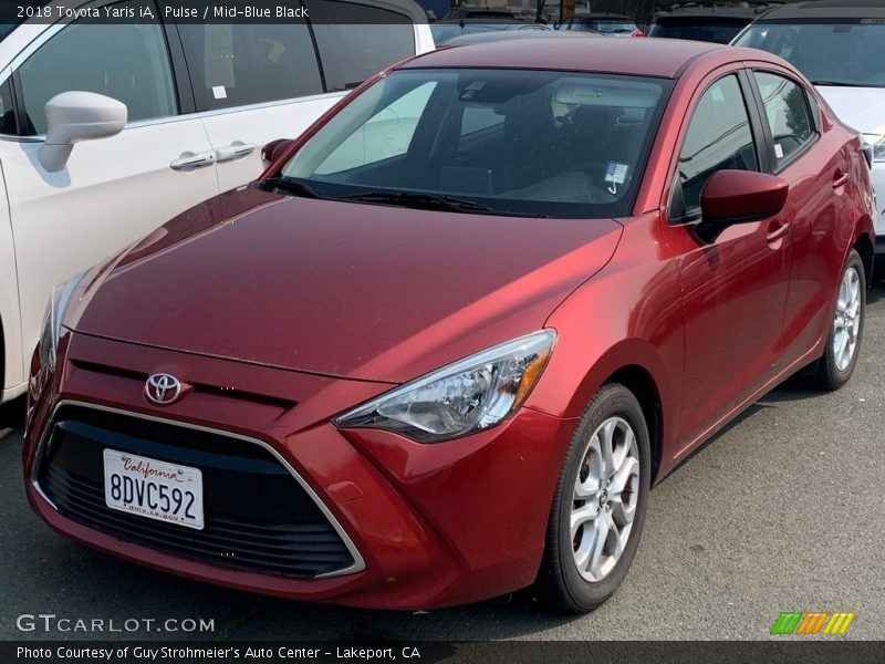Pulse / Mid-Blue Black 2018 Toyota Yaris iA
