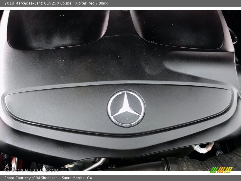 Jupiter Red / Black 2018 Mercedes-Benz CLA 250 Coupe