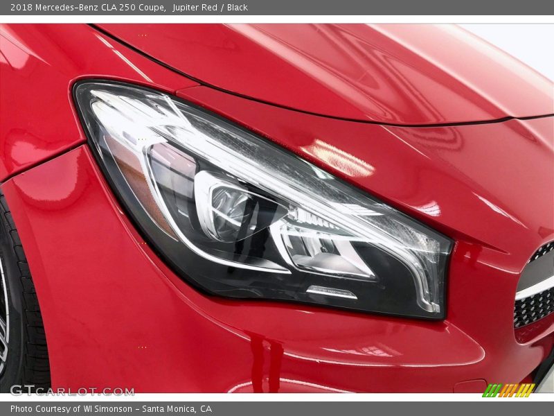 Jupiter Red / Black 2018 Mercedes-Benz CLA 250 Coupe