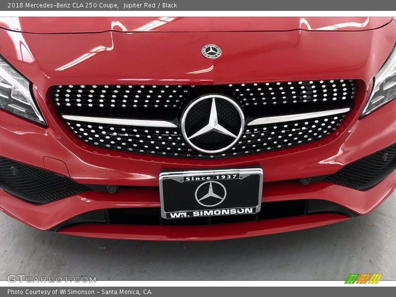 Jupiter Red / Black 2018 Mercedes-Benz CLA 250 Coupe