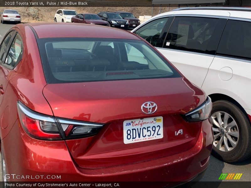 Pulse / Mid-Blue Black 2018 Toyota Yaris iA